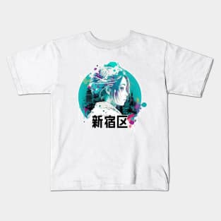 Shibuya girl Kids T-Shirt